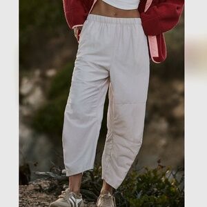 Free People Game Day Pants Cream off-white XS